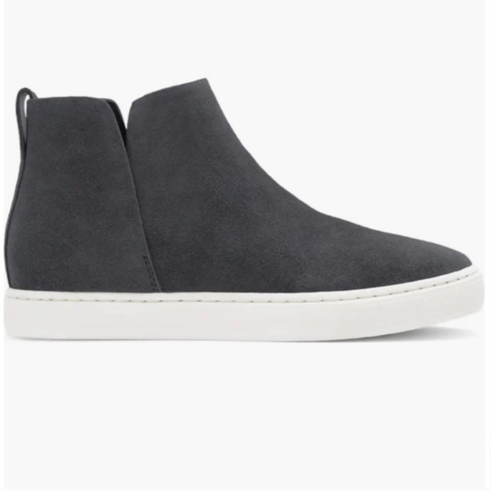 Birdies Falcon Ankle Booties Graphite Gray uede Water Resistant - Size 7.5